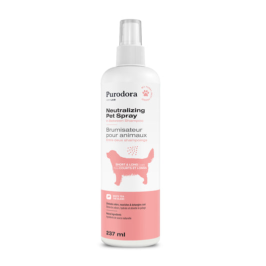 Neutralizing Pet Spray for Short and Long Coats 237 mL Spray Bottle
