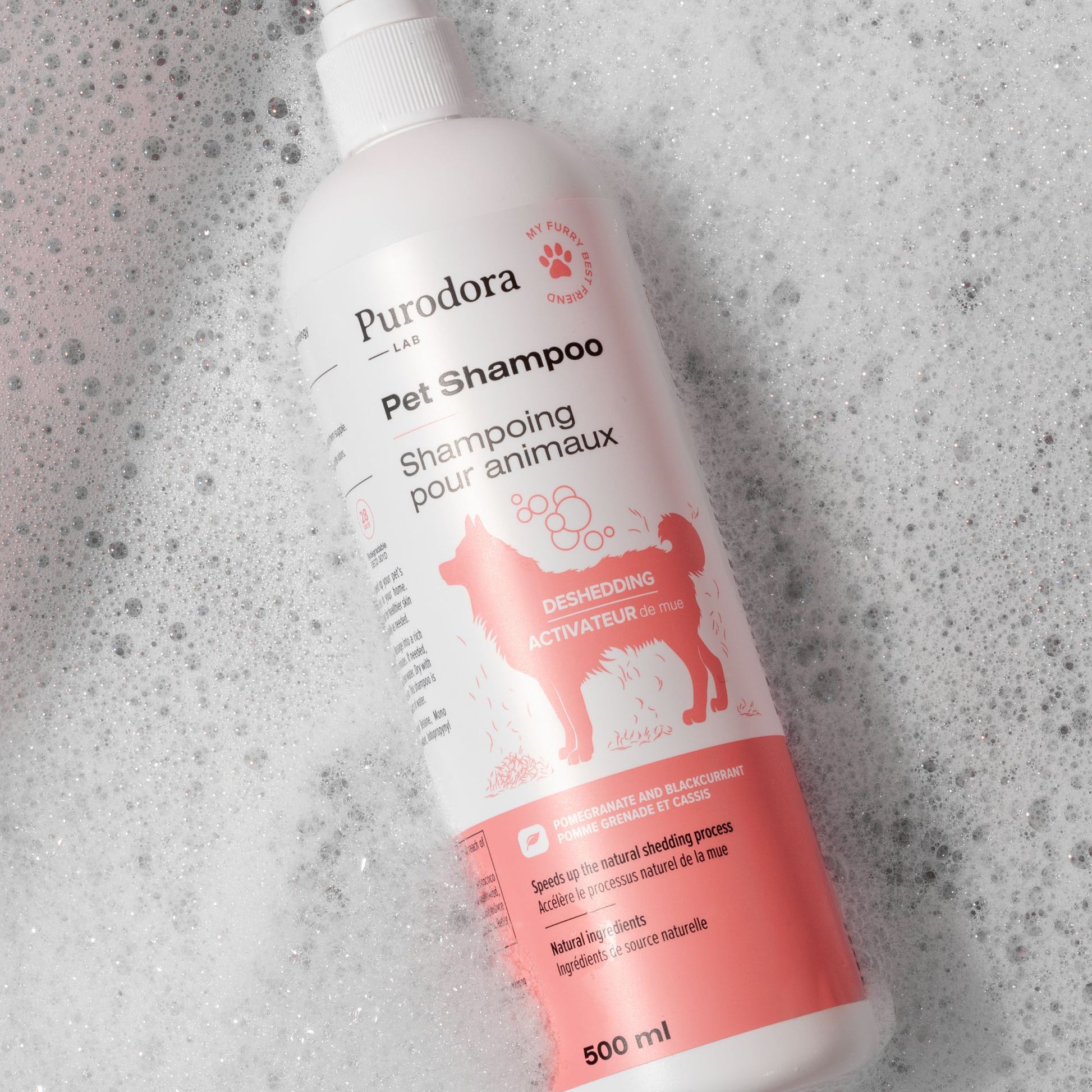 Shampoo Deshedding for Dogs 500 mL Bottle - additional product view 2