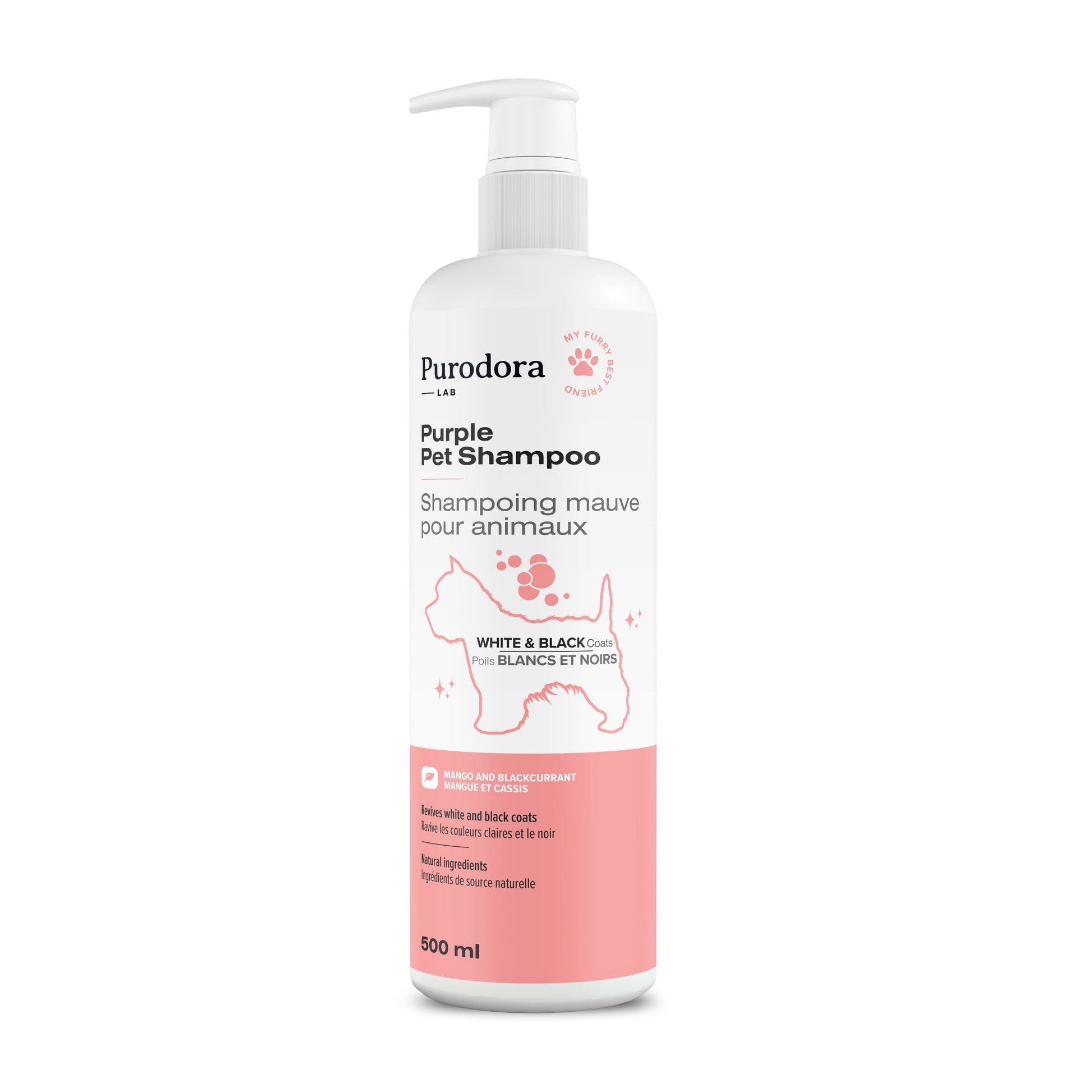 Shampoo Purple for Dogs 500 mL Bottle