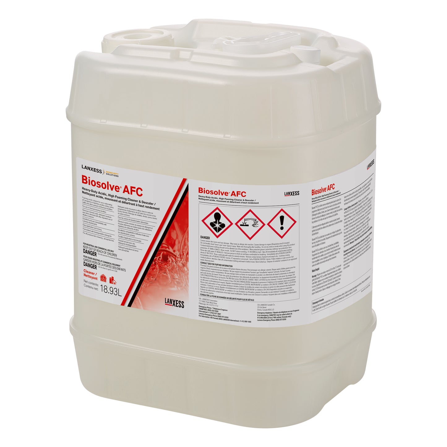 Biosolve AFC Acid Detergent 18.9 L Container