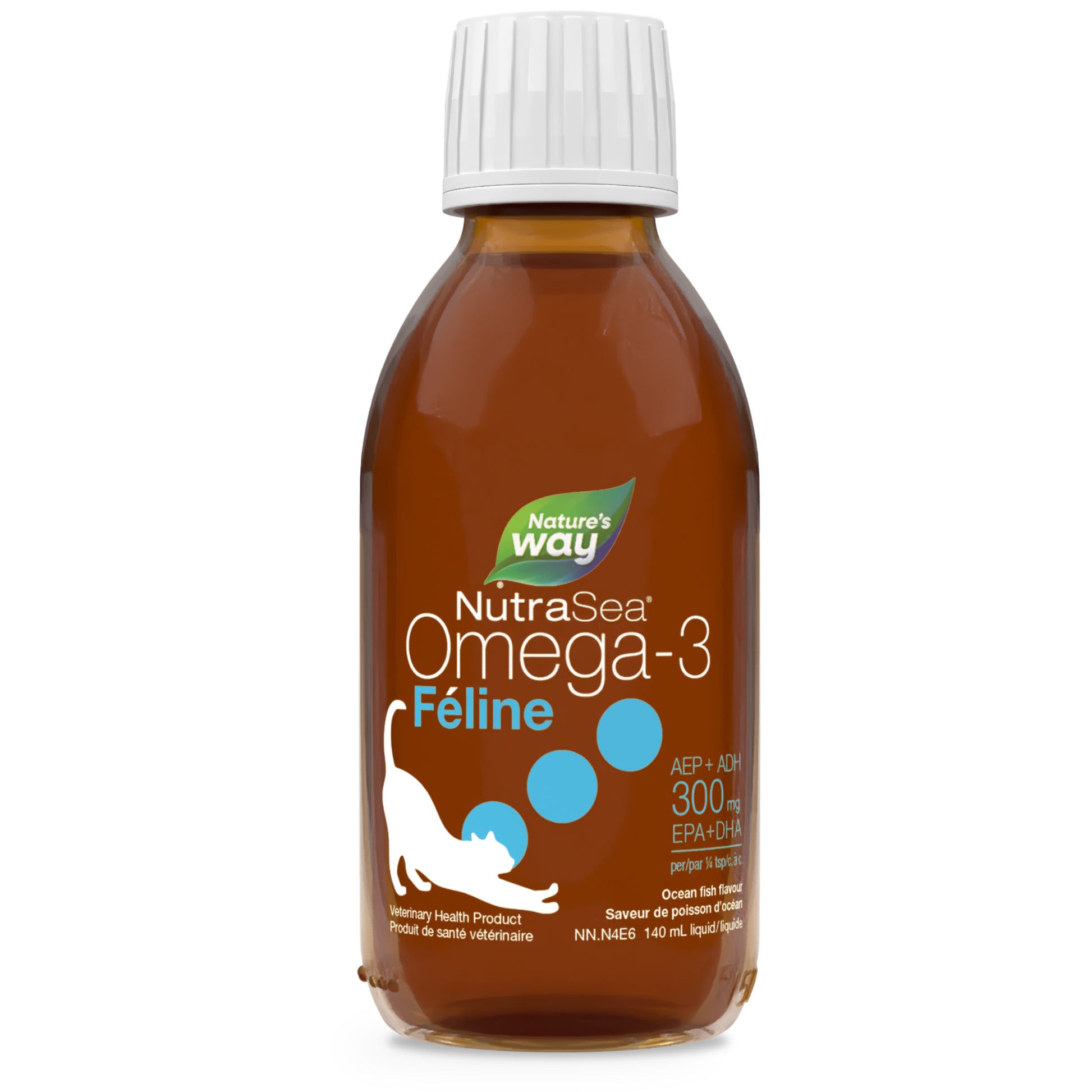 NutraSea Omega - 3 Feline for Cats (Original) 140 mL Bottle
