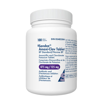 Amoxi-Clav Tablet, 875/125 mg, 100 Tablets - product image 2