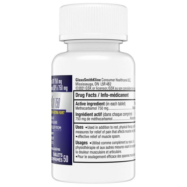 Robaxin Tablet Bottle of 50 Tablets
