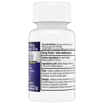Robaxin Tablet Bottle of 50 Tablets