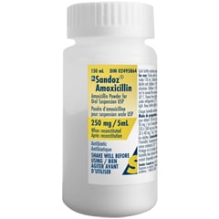 Amoxicillin Powder for Oral Suspension, 50 mg/ml, 150 mL - product image 1