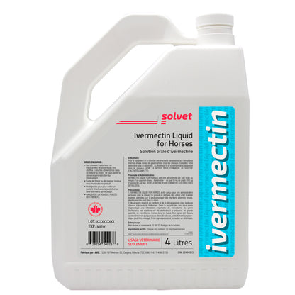 Ivermectin Liquid for Horses 4 L 10 mg / mL