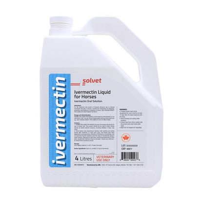 Ivermectin Liquid for Horses 4 L 10 mg / mL