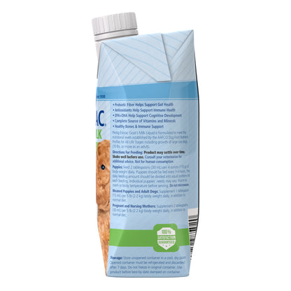 Esbilac goat's Milk Liquid for Puppies Tetra - Pack for Farm Animals Pack of 12, 473 mL - additional product view 2