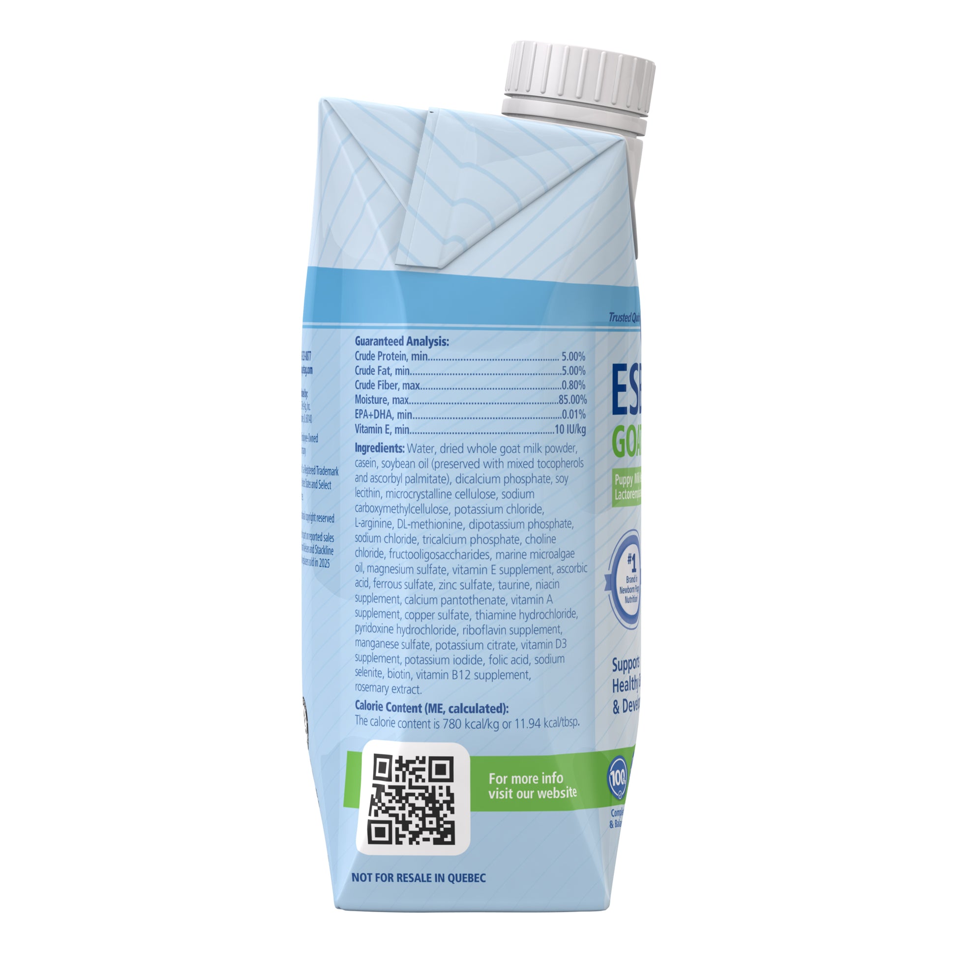 Esbilac goat's Milk Liquid for Puppies Tetra - Pack for Farm Animals Pack of 12, 473 mL - additional product view 4