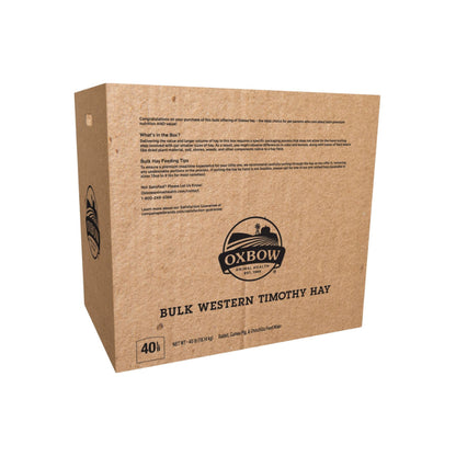 Western Timothy Hay for Small Pets 18.14 kg Box