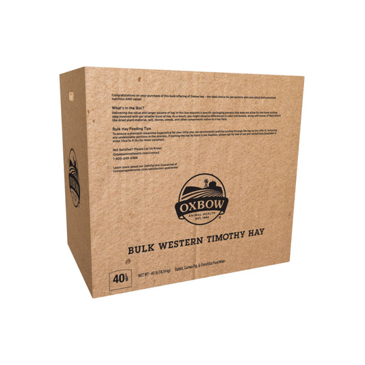 Western Timothy Hay for Small Pets 18.14 kg Box