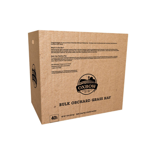 Foin Orchard Grass for Small Pets 18.14 kg Box