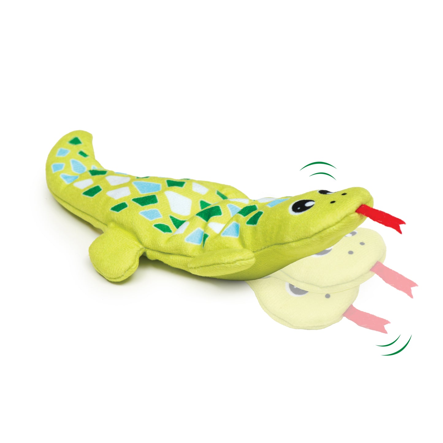 Groovy Gecko Toy for Cats (Green) 1 Unit - additional product view 3