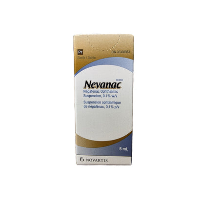 Nevanac Ophthalmic Suspension mL Bottle