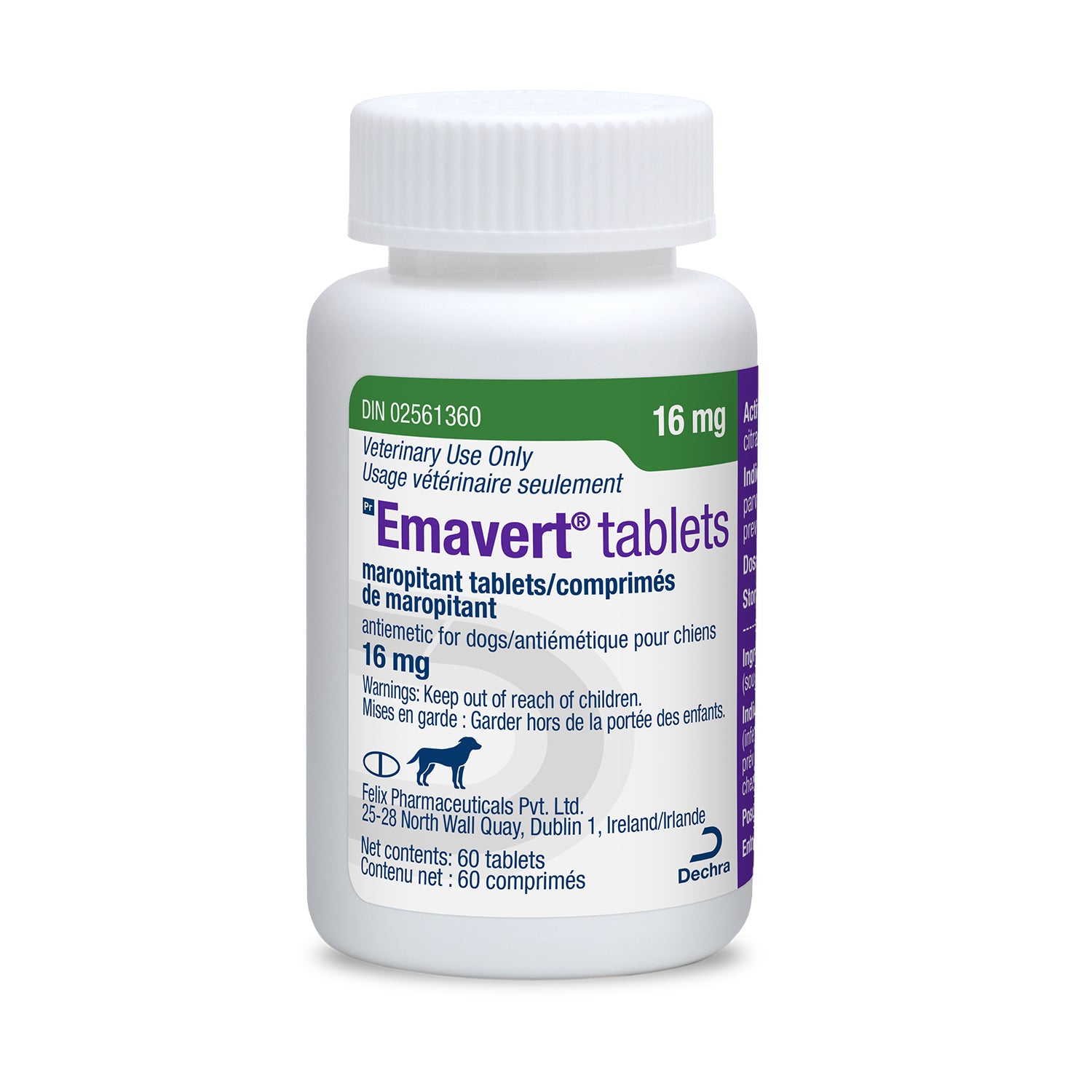 Emavert Tablets for Dogs Bottle of 60 Tablets