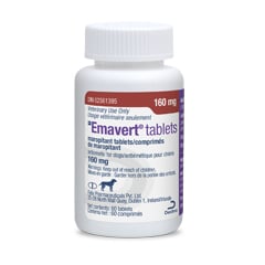 Emavert Tablets for Dogs, 160 mg, 60 Tablets - product image 1