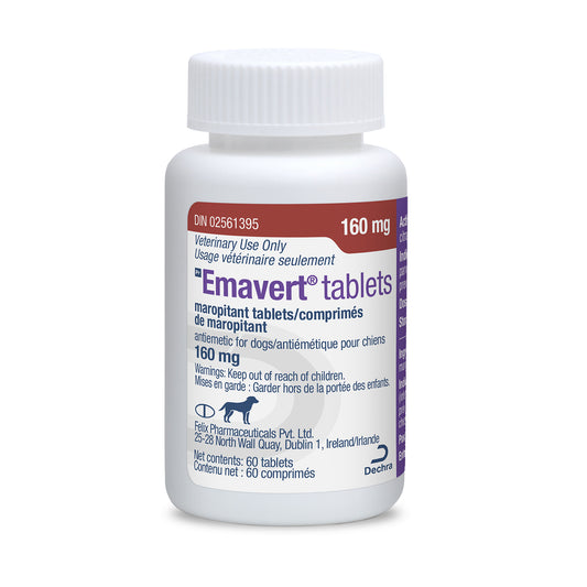 Emavert Tablets for Dogs, 160 mg, 60 Tablets - product image 2