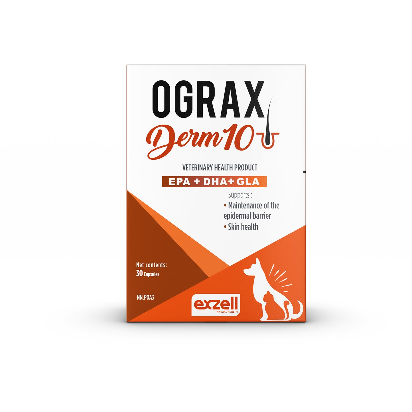 Ograx Derm for Cats and Dogs 30 Cap 36.2 / 634 mg - additional product view 2