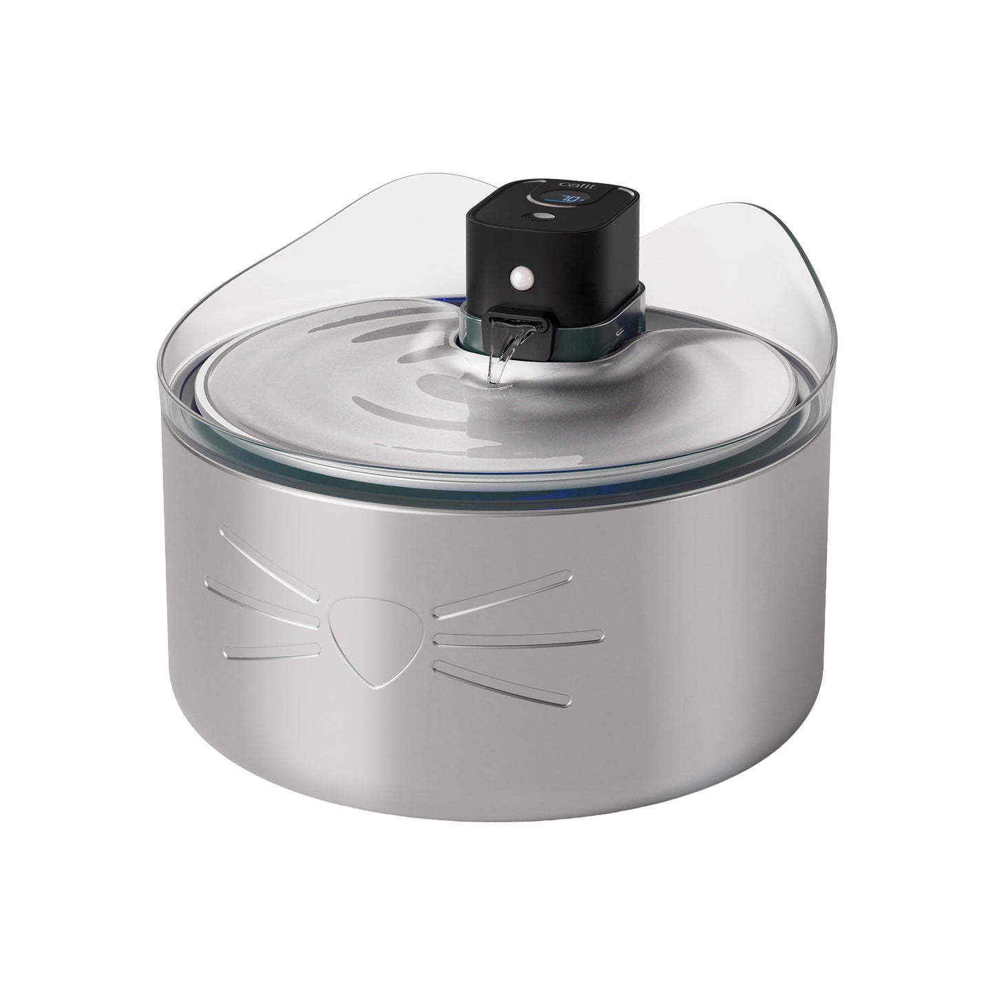 Drinking Fountain Cordless PIXI in Stainless Steel for Cats 1 Unit - additional product view 3