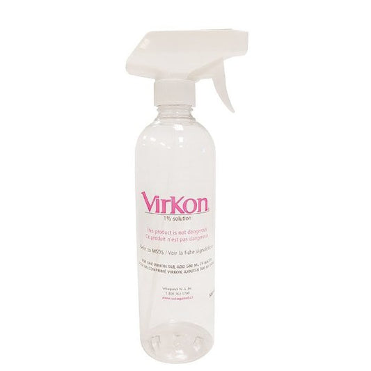 Spray Bottle for the Virkon Solution 500 mL 1 Bottle