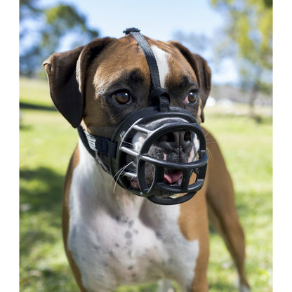 Ultra Muzzle for Dogs 1 Muzzle, Black, 5 - additional product view 3