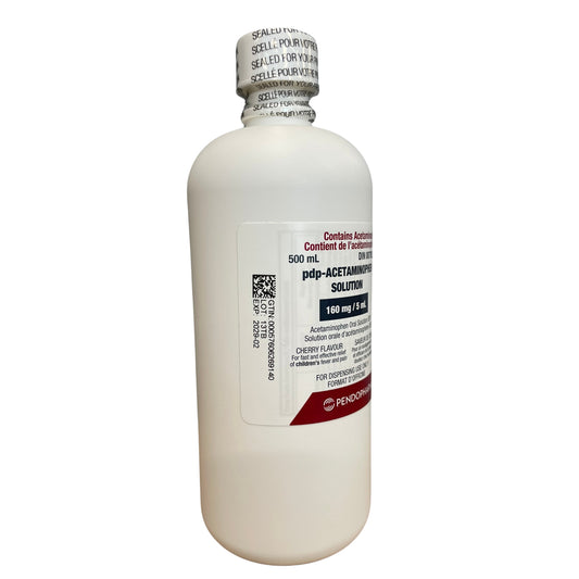 Pdp - Acetaminophen Solution 500 mL Bottle 32 mg / mL - additional product view 2