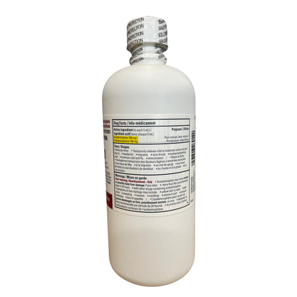 Pdp - Acetaminophen Solution 500 mL Bottle 32 mg / mL - additional product view 3