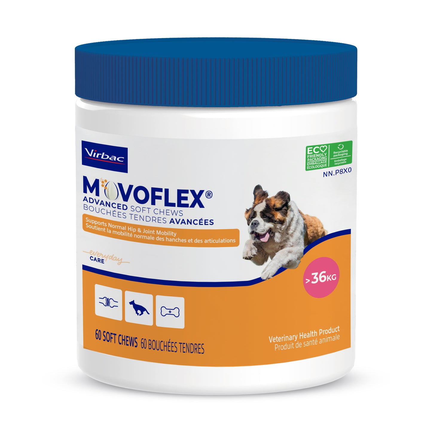 Movoflex Advanced Soft Chews for Dogs (Over 36 kg) 60 Soft Chews