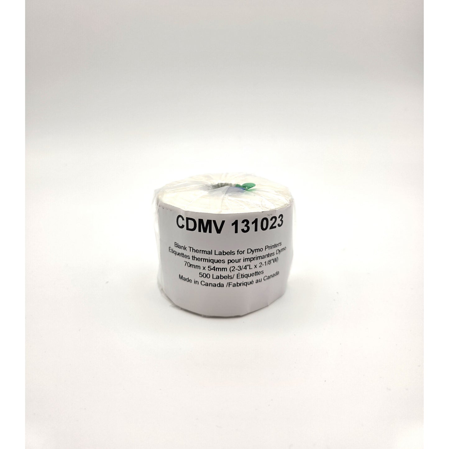 Thermal Label Blank 70 x 54 Mm for Dymo Printer Pack of 500