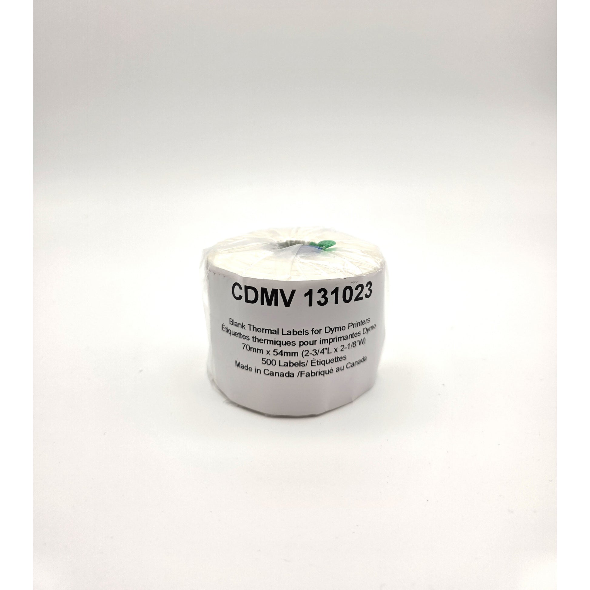 Thermal Label Blank 70 x 54 Mm for Dymo Printer Pack of 500