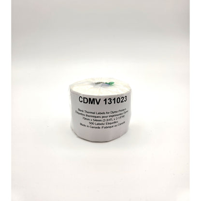 Thermal Label Blank 70 x 54 Mm for Dymo Printer Pack of 500
