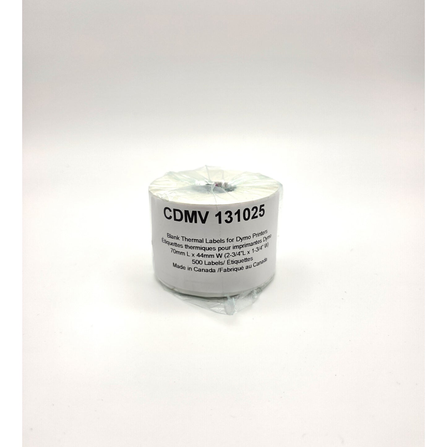 Thermal Label Blank 70 x 44 Mm for Dymo Printer Pack of 500