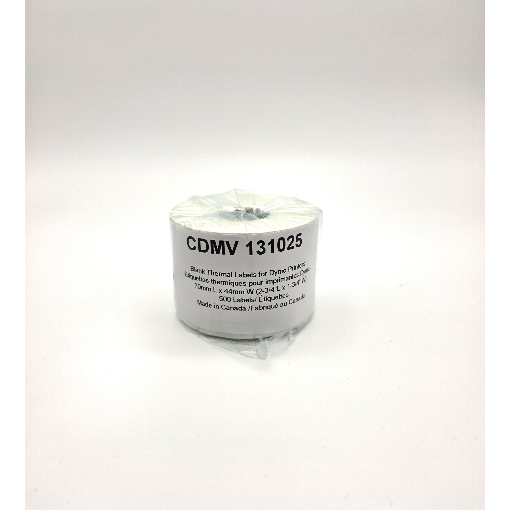 Thermal Label Blank 70 x 44 Mm for Dymo Printer Pack of 500