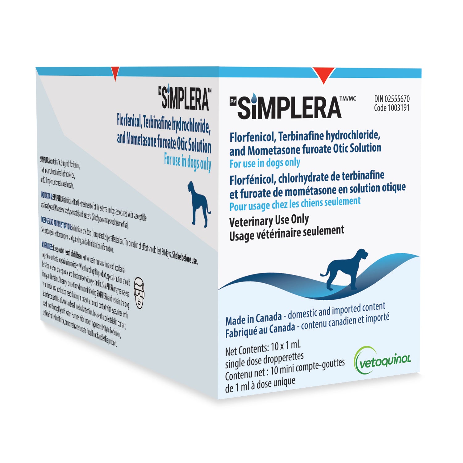 Simplera Otic Solution for Dogs 1 X 10 - Tube Pack