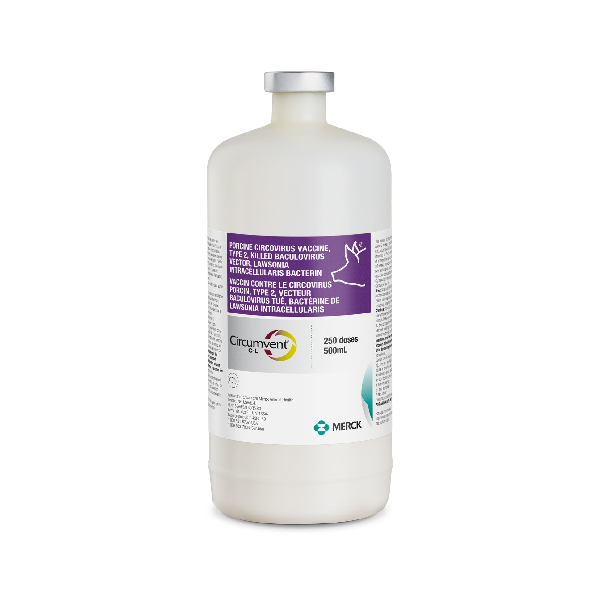 Circumvent C - L for Farm Animals 500 mL 1 Vial of 500 mL 2 mL / Dose