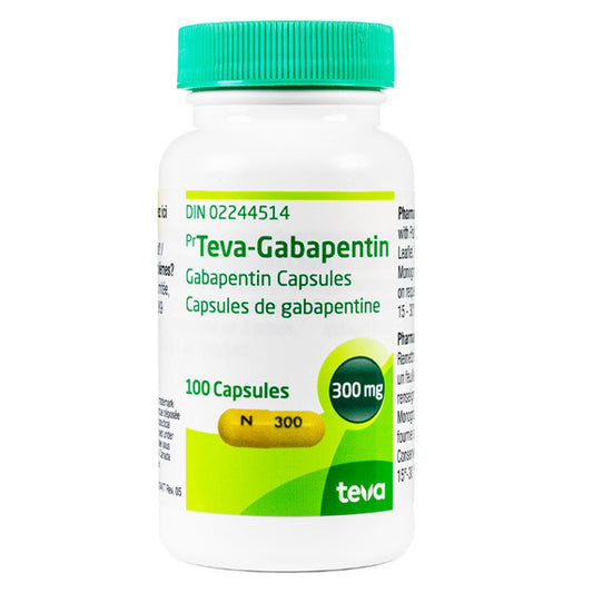 Gabapentin Capsule Bottle of 100 Capsules