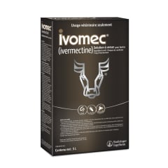 Ivomec Pour-On for Farm Animals, 5 mg/ml, 5 L - product image 1
