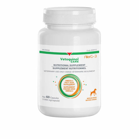 AllerG - 3 Capsules for Dogs 60 Cap 1000 mg