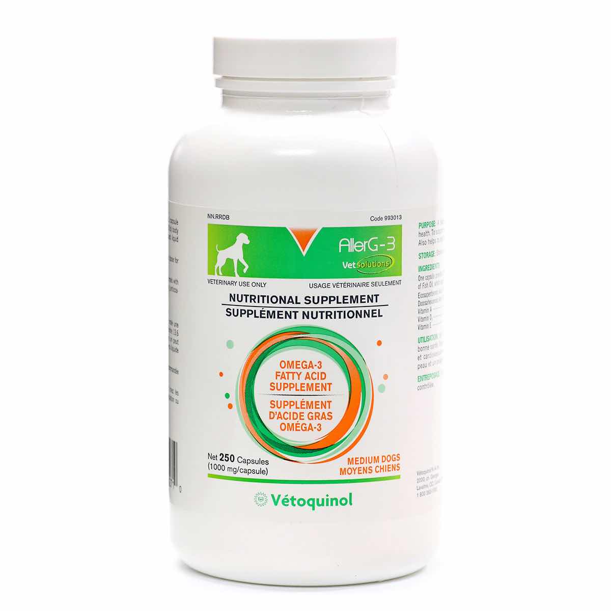 AllerG - 3 Capsules 250 Cap 1000 mg