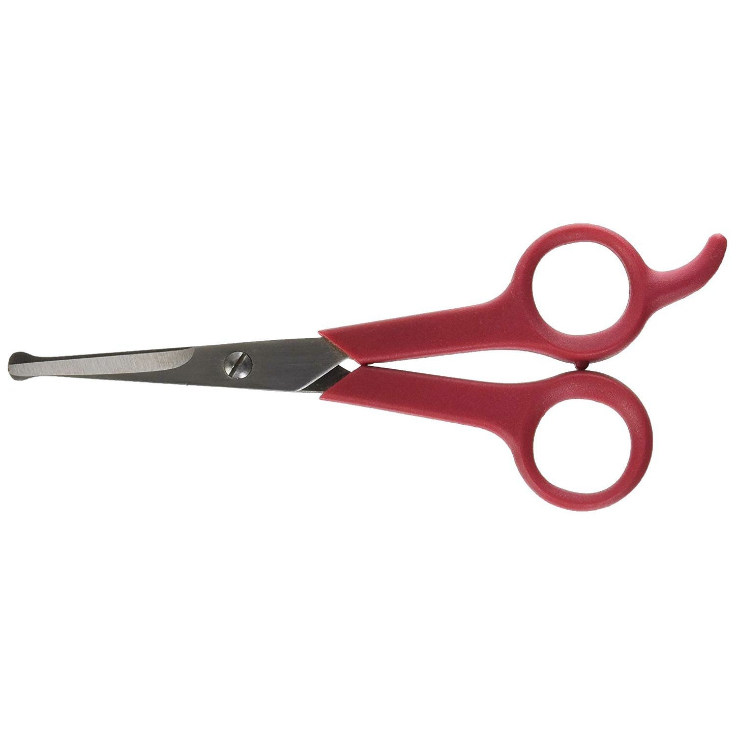 Face Trimming Scissors for Dogs (Red) 1 Unit