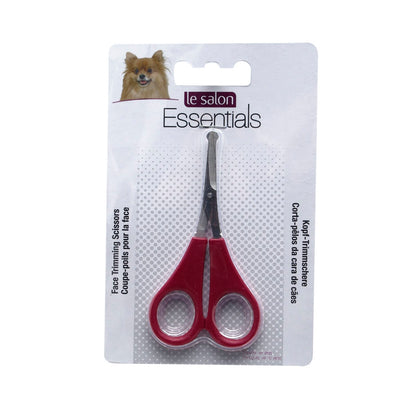 Face Trimming Scissors for Dogs (Red) 1 Unit - additional product view 2