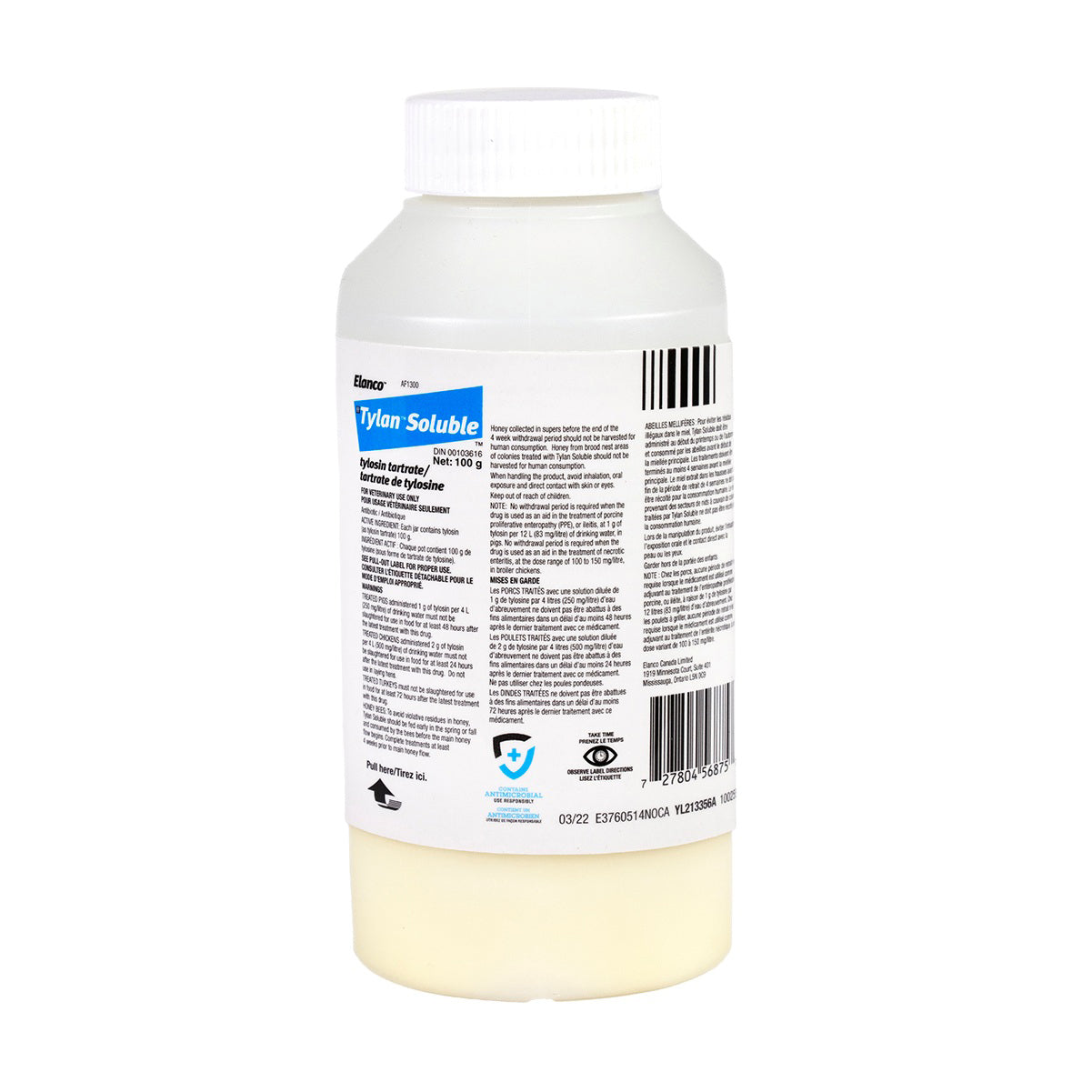 Tylan Powder Powder for Solution 1 Jar of 100 g