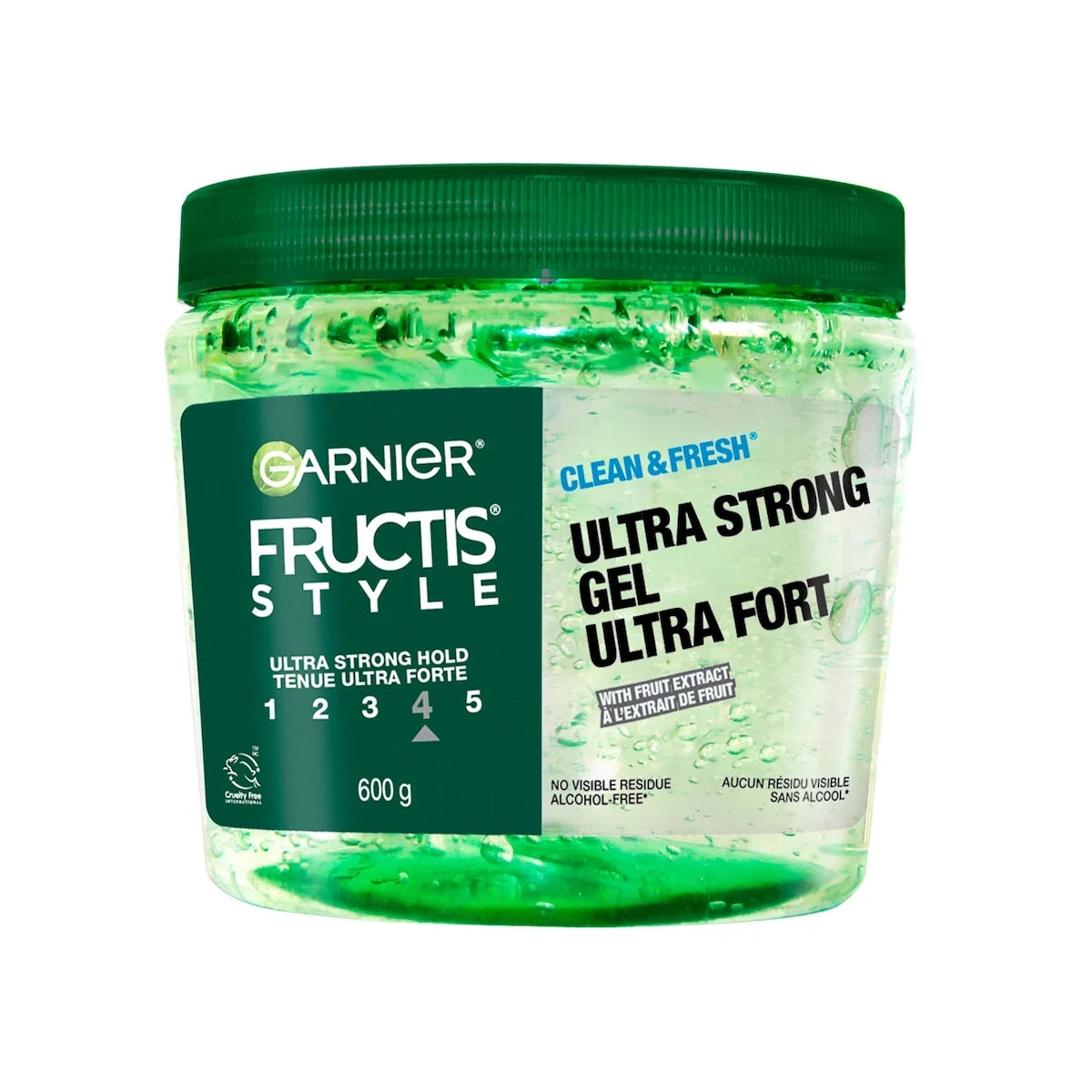 Garnier Fructis Clean & Fresh Ultra Strong Gel front package