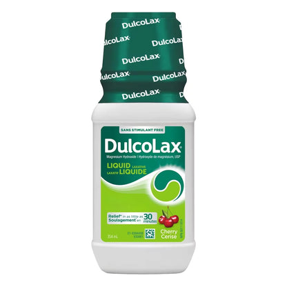 Dulcolax Liquid Laxative For Gentle Occasional Constipation Relief front package