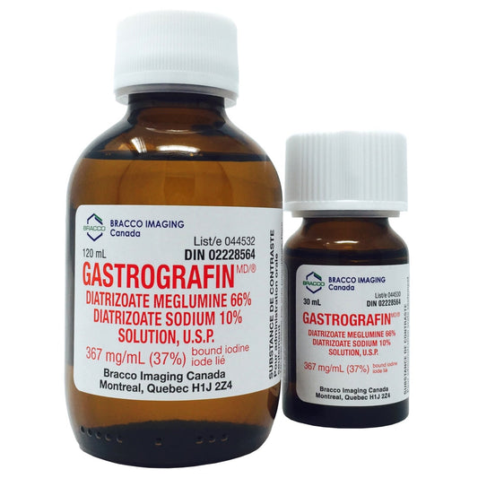 Gastrografin 120 mL Bottle 66 / 10 %