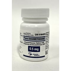 Pms-Dexamethasone, 0.5 mg, 100 Tablets - product image 1
