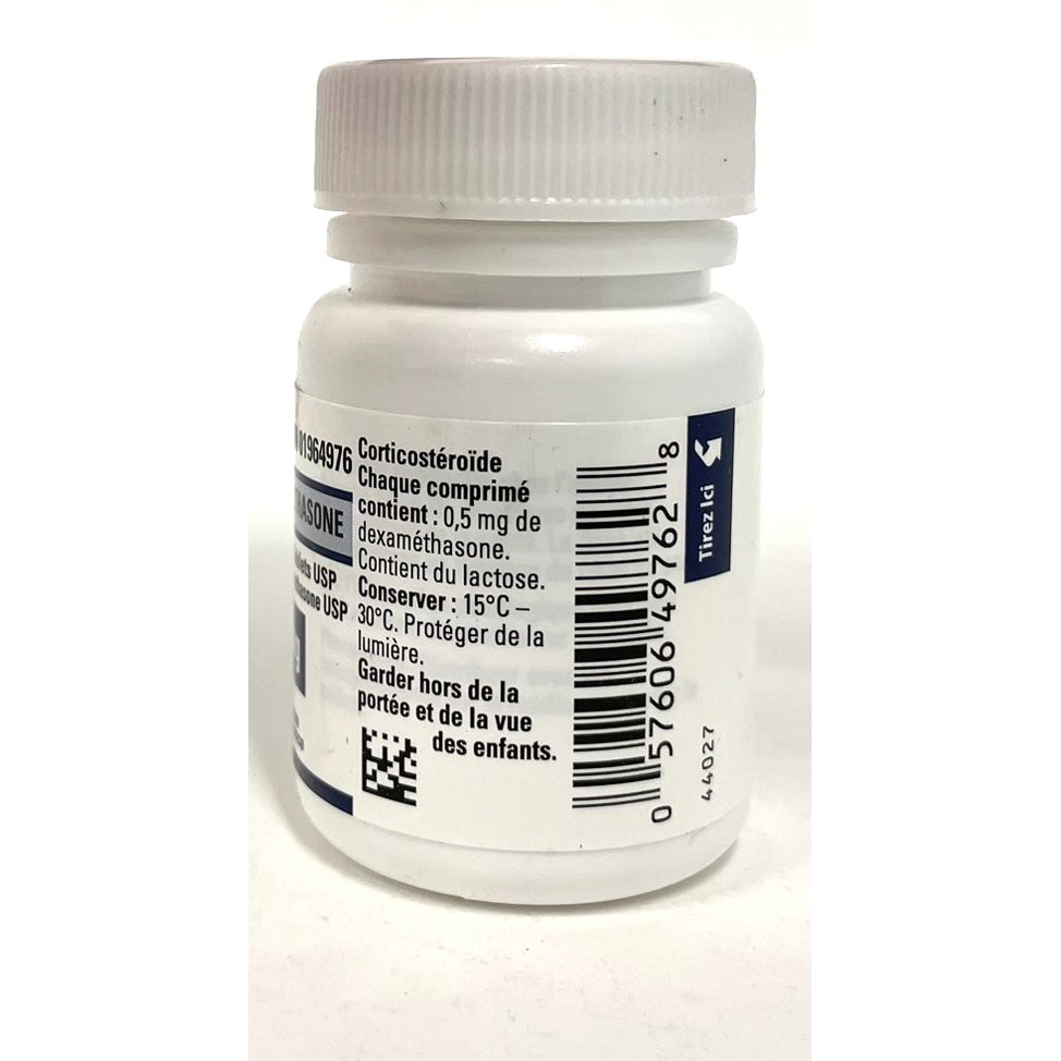 Pms-Dexamethasone, 0.5 mg, 100 Tablets - view 2