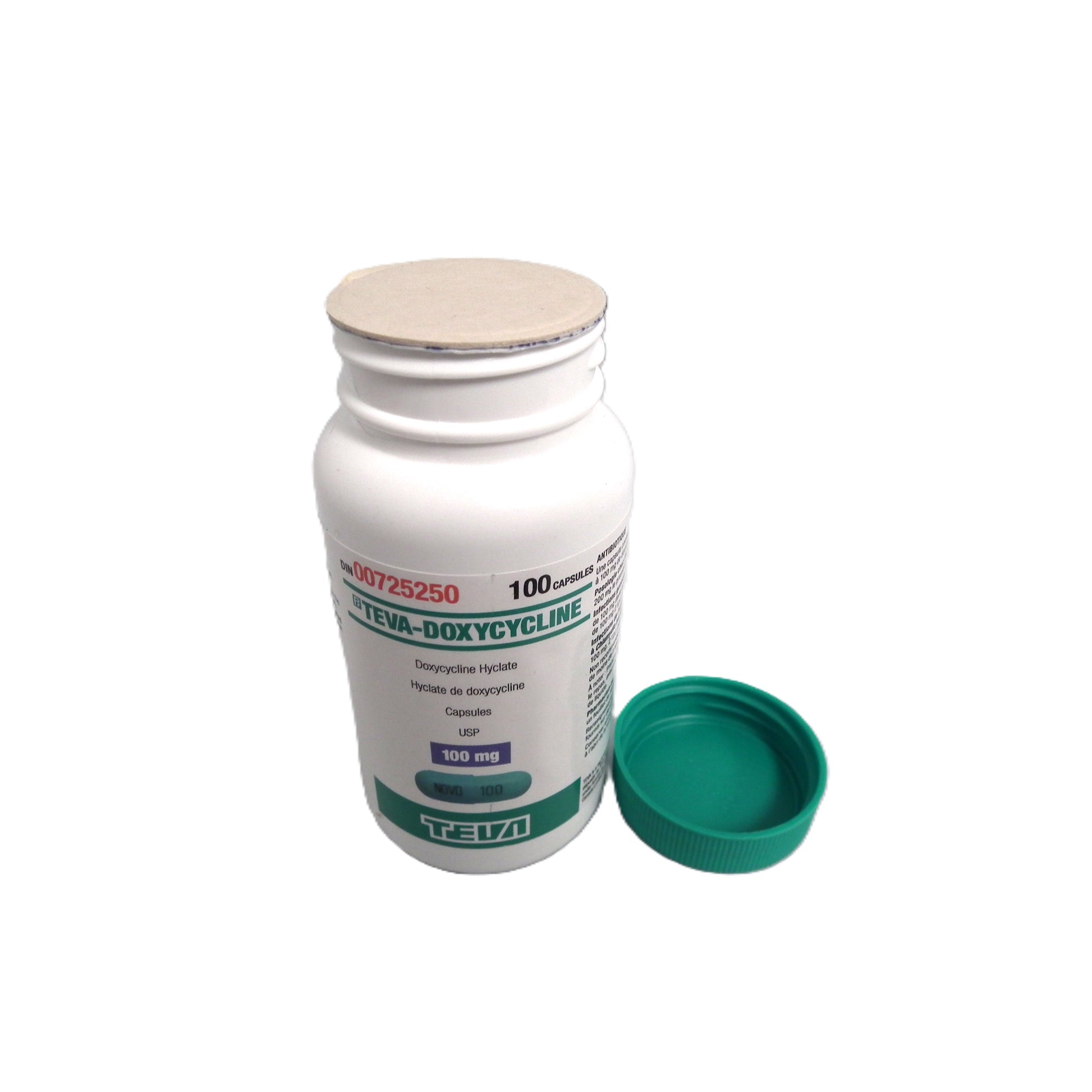 Doxycycline Tablet 1 Bottle of 100 Tablets