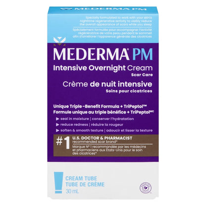 Mederma ScarIntensePM Crm 30ml 24pk front package