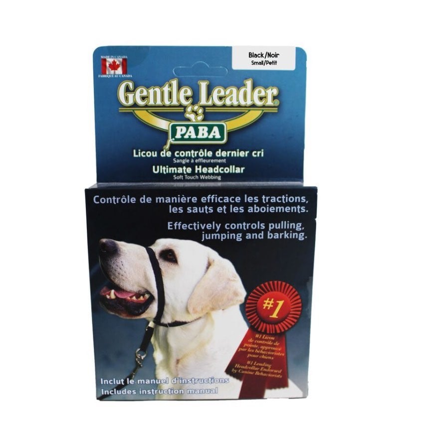 Headcollar for Dogs 1 Unit, Black, Small